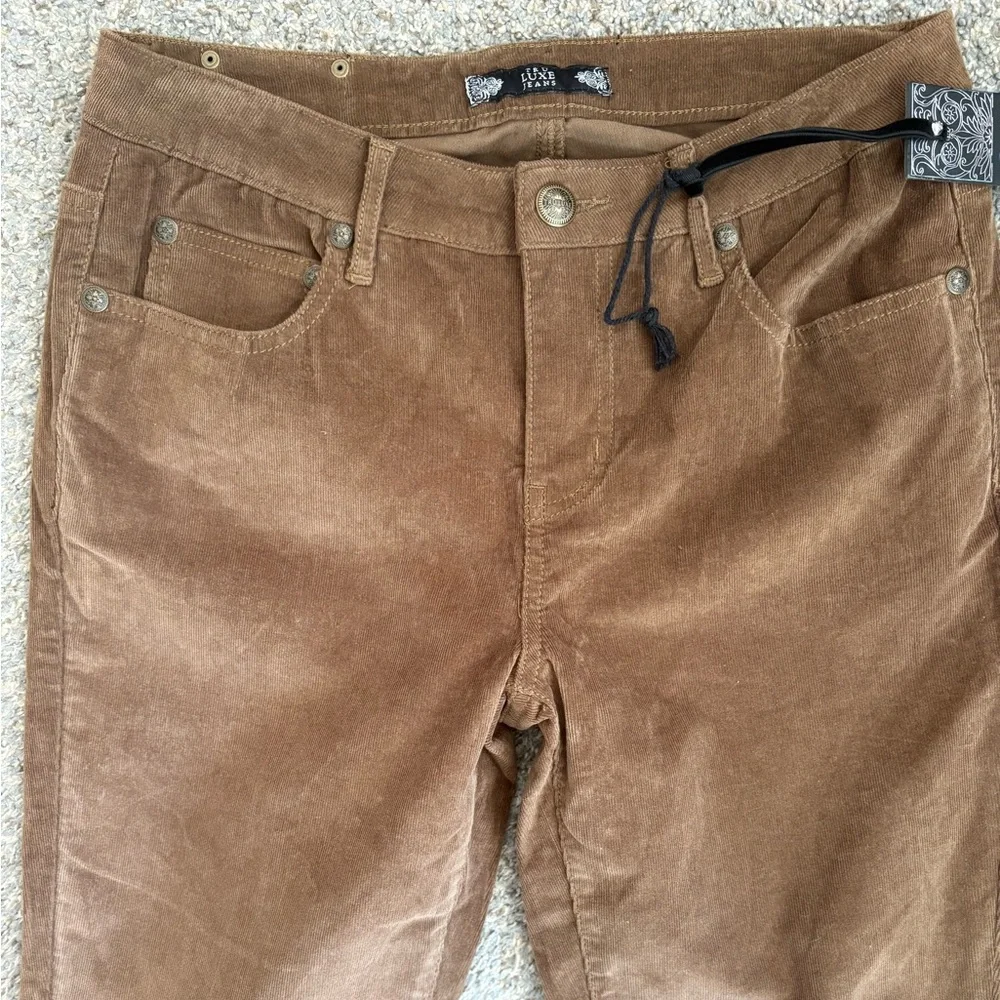 Tru Luxe Brown Corduroy Pants - Picture 5 of 13